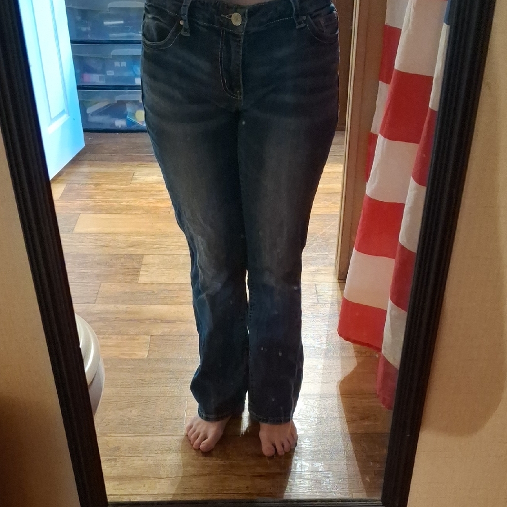 Daytrip Blue Straight Leg Jeans